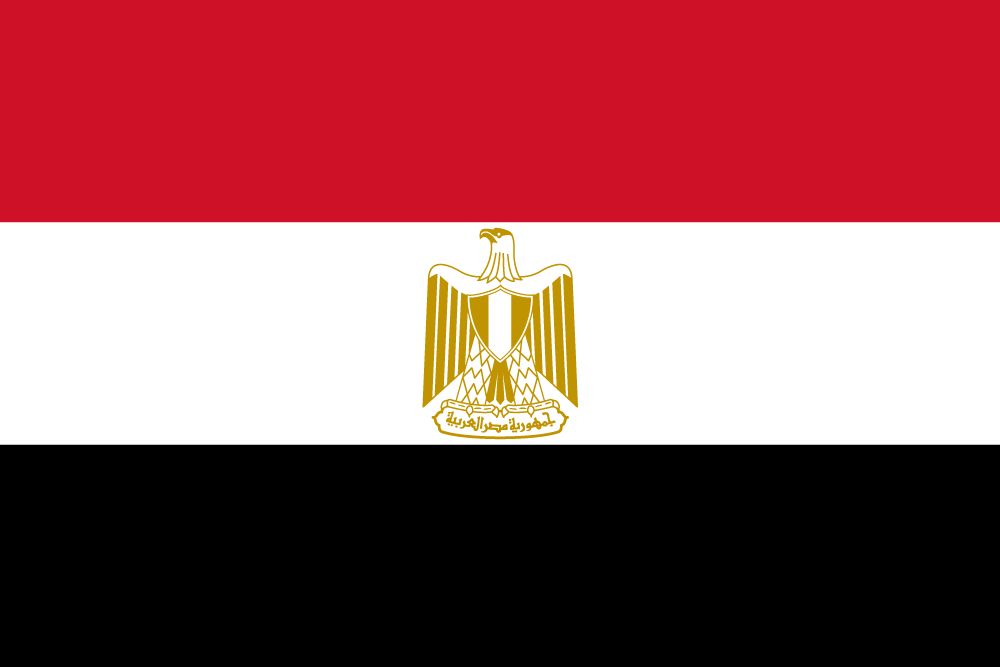 Flag of Egypt image and meaning Egyptian flag - country flags