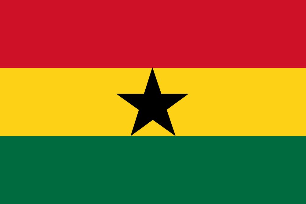 Flag of Ghana image and meaning Ghanaian flag - country flags