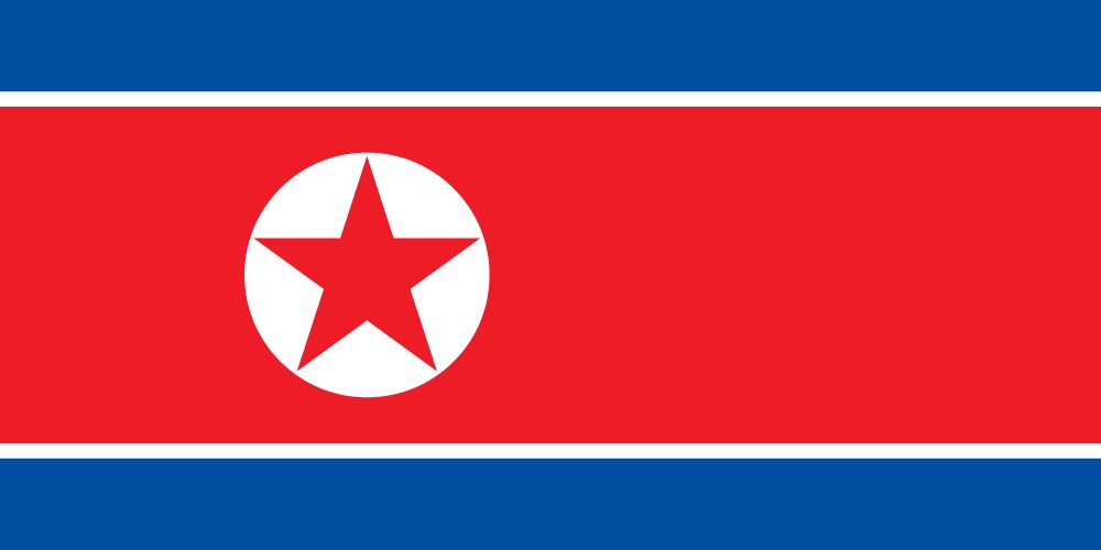 Flag of North Korea image and meaning North Korean flag - country flags