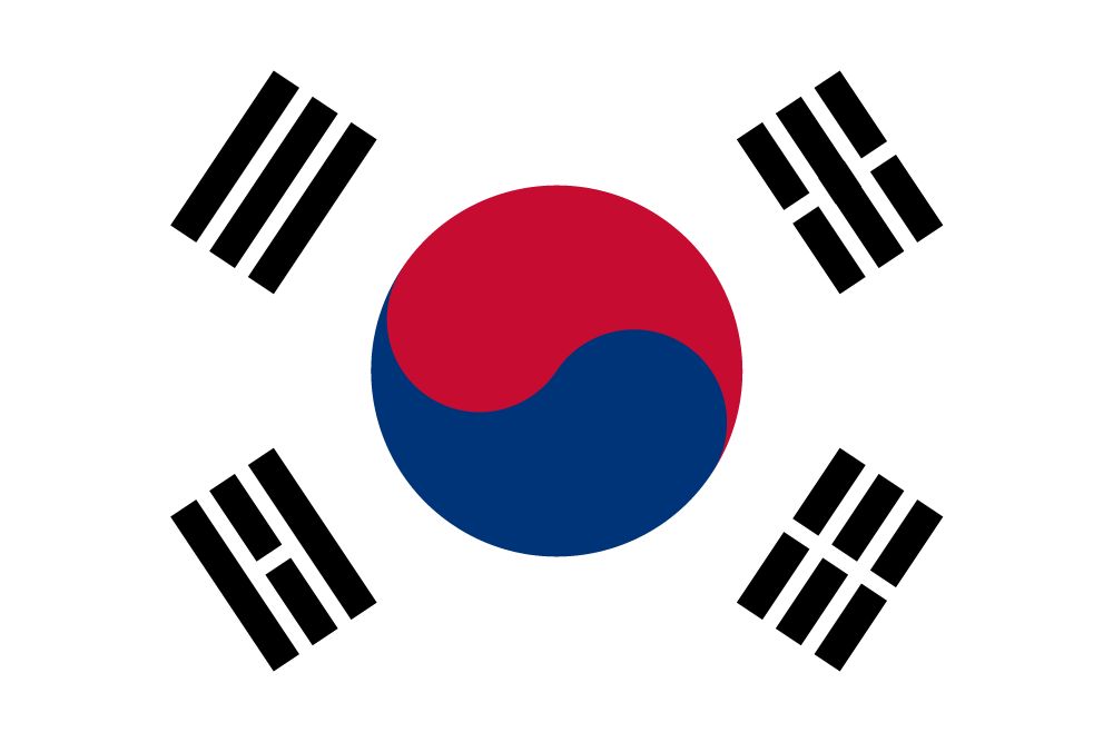 Flag of South Korea image and meaning South Korean flag - country flags