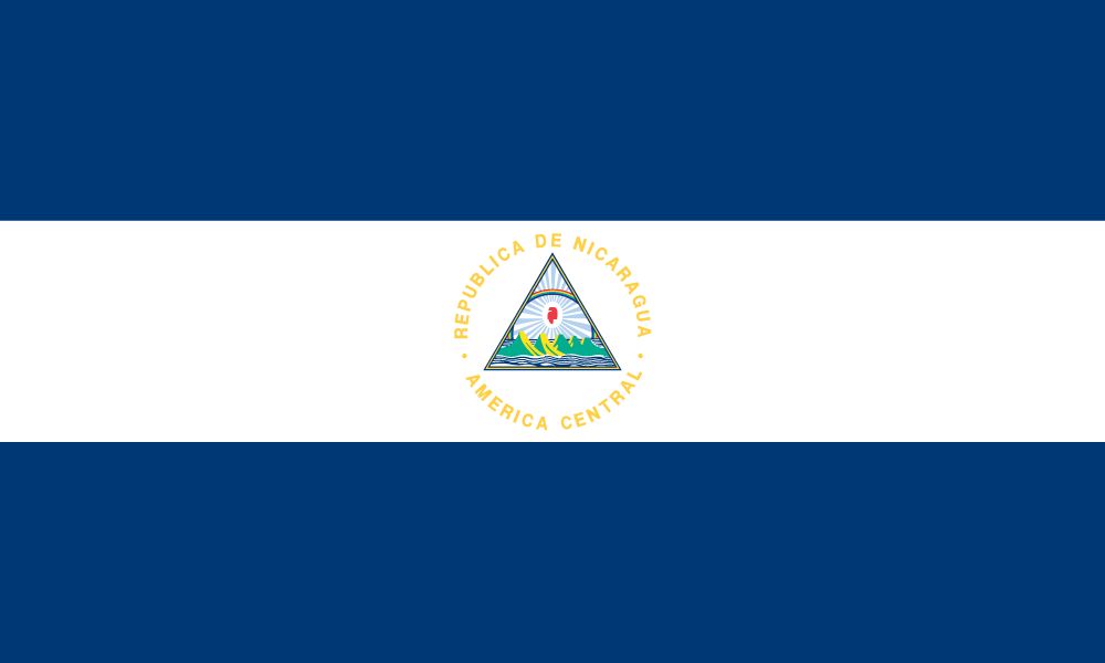 Nicaragua Flag Printable Printable World Holiday
