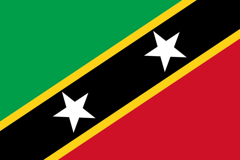 St. Kitts und Nevis Flagge Abbildung und Bedeutung Flagge von St. Kitts und Nevis country flags St. Kitts und Nevis Flagge Abbildung und Bedeutung Flagge von St. Kitts und Nevis country flags