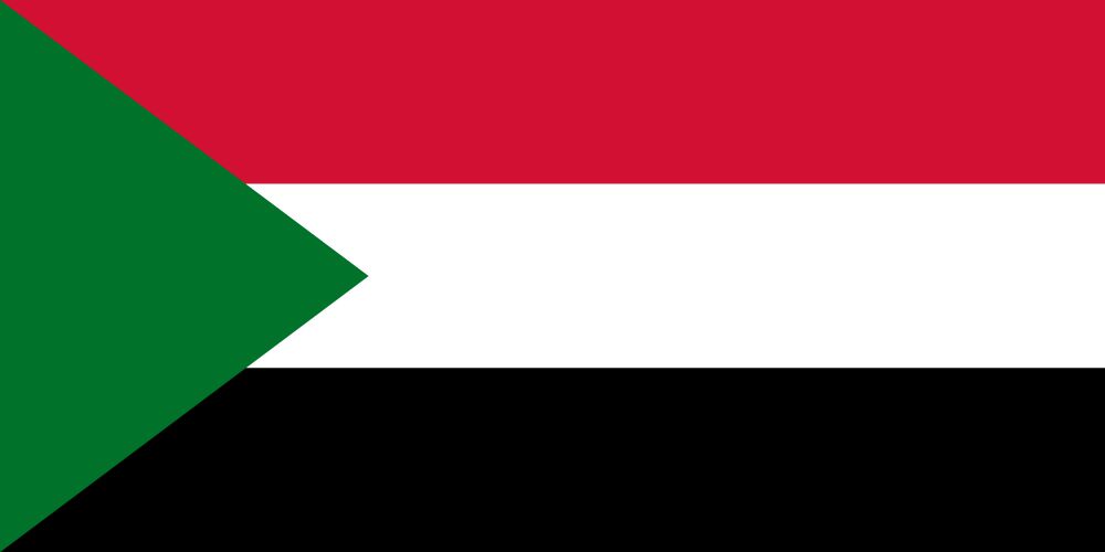 Sudanesische Flagge Abbildung und Bedeutung Flagge von Sudan country flags
