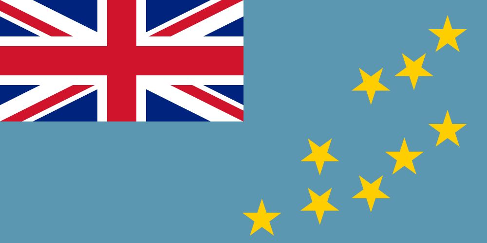 Flag of Tuvalu image and meaning Tuvalu flag - country flags