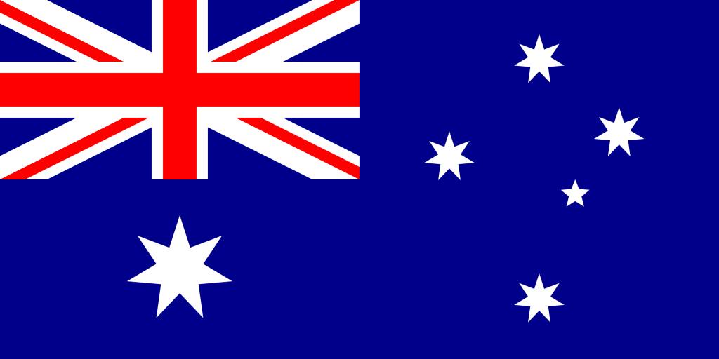 Australia flag vector - country flags