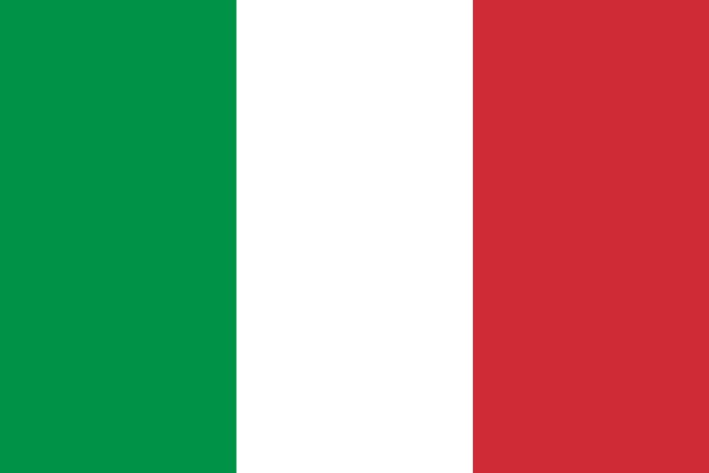 Flagge von Italien Vektor - country flags