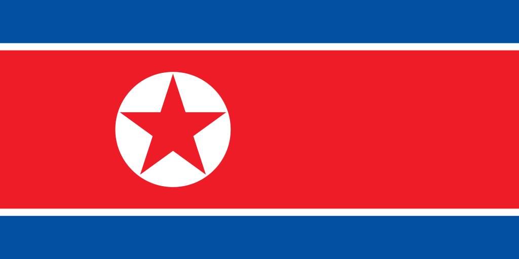 Download North Korea flag vector - country flags