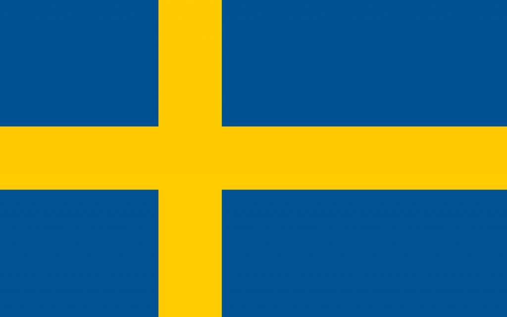 Sweden flag vector - country flags