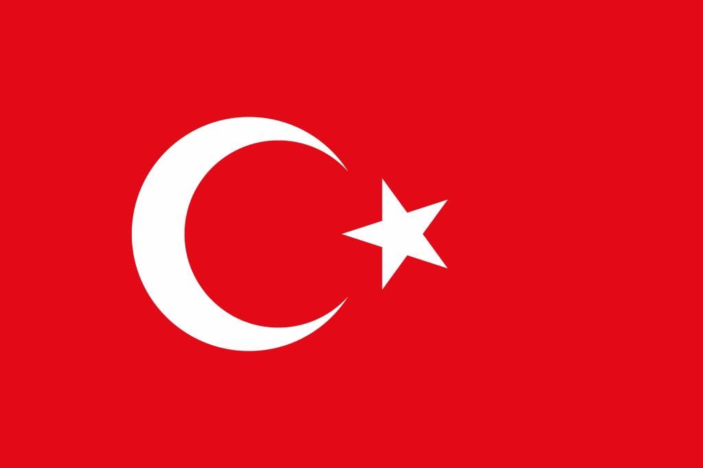 Turkey flag icon - country flags
