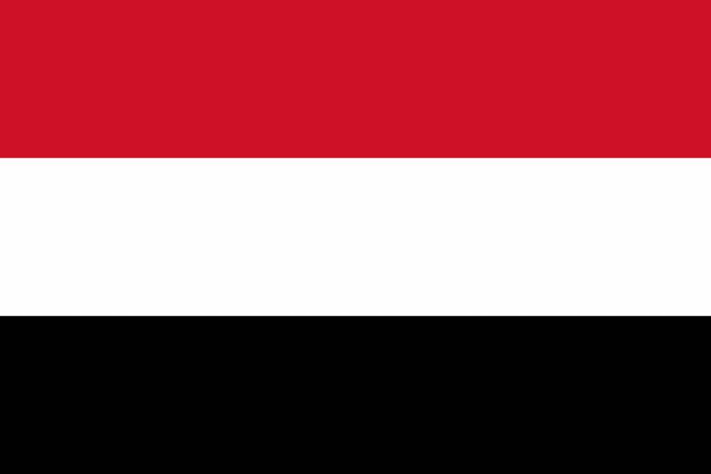 Yemen flag vector - country flags