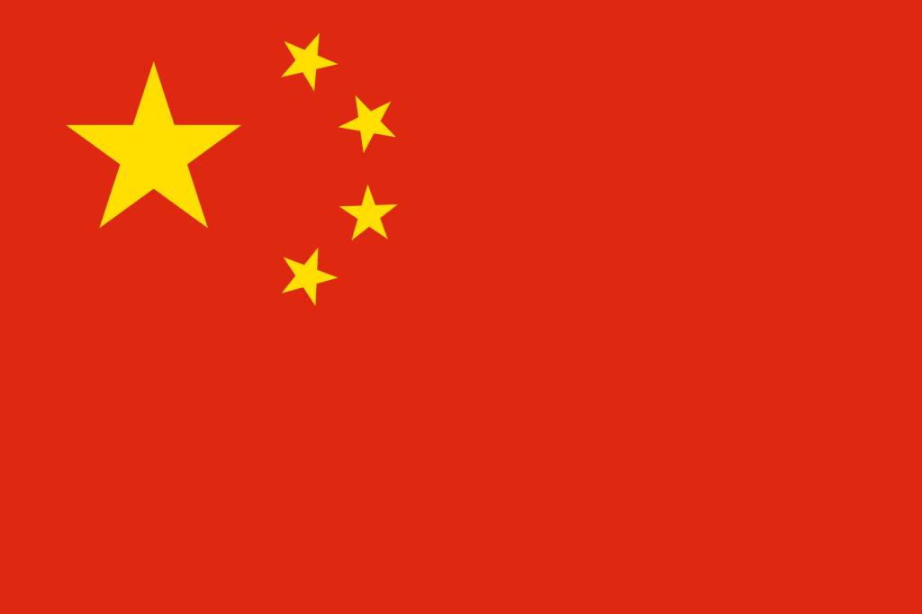 China flag coloring - country flags