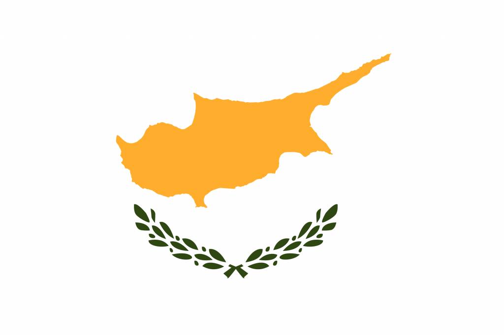 Cyprus Flag Coloring Country Flags