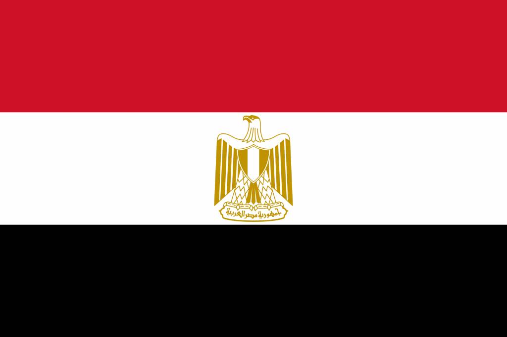 Egypt flag coloring - country flags