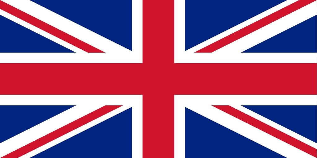 The United Kingdom flag coloring - country flags