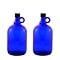 aquaRevitaliser Gallon bottle of blue violet glass with screw cap