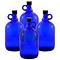 aquaRevitaliser Gallon bottle of blue violet glass with screw cap