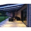 Dimbare mini inbouwLEDspot, warm wit, 1x3W Kantelbaar IP44 WITTE uitvoering