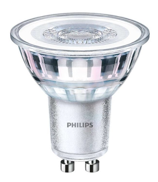 Voorstel Kiwi Gelach Philips LED spot 4,6W, GU10, Warm Wit, vervangt 50W - 123ledspots BV