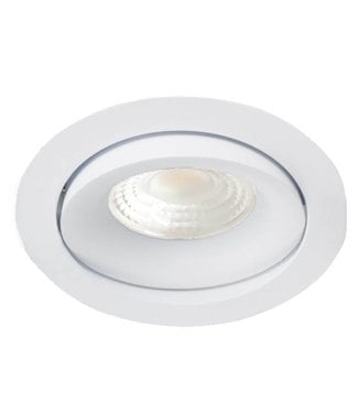 Inbouw Ledspot Kiel, 5 Watt, warmwit, dimbaar, kantelbaar