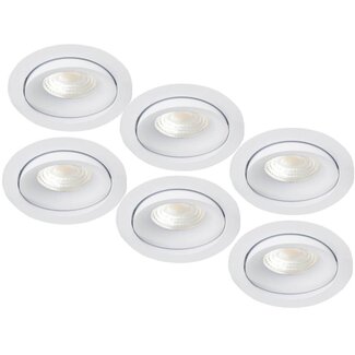Set van 6,  inbouw Ledspot Kiel, 5 Watt Set van 6,  inbouw Ledspot Kiel, 5 Watt