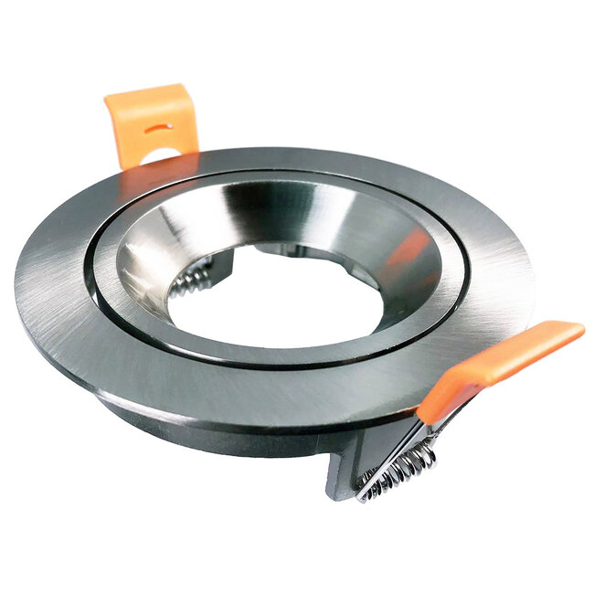 Inbouwspot armatuur kantelbaar - RVS uitvoering