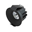 Interlight Micro Led 4 Watt, warmwit licht, dimbaar. Zwarte uitvoering, geschikt voor de badkamer: IP44