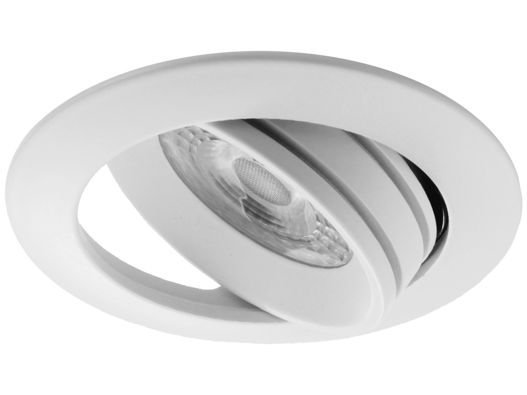 Inbouw Ledspot Slim, 6 Watt, Dimbaar Warm Wit IP44