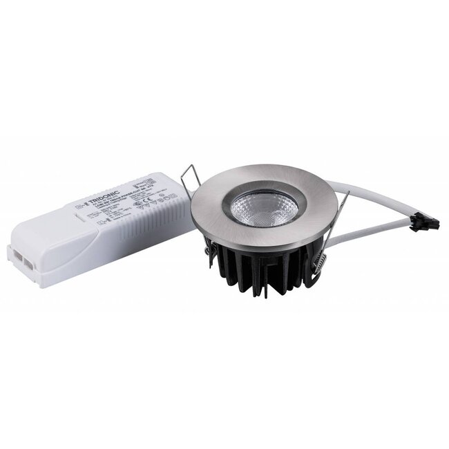 Complete set 3 stuks Badkamer Inbouwspots Kreta 8W, dimbaar (IP65)