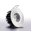 Complete set van 3 stuks Witte Badkamer Inbouw LED spot Kreta 8W, dimbaar (IP65)