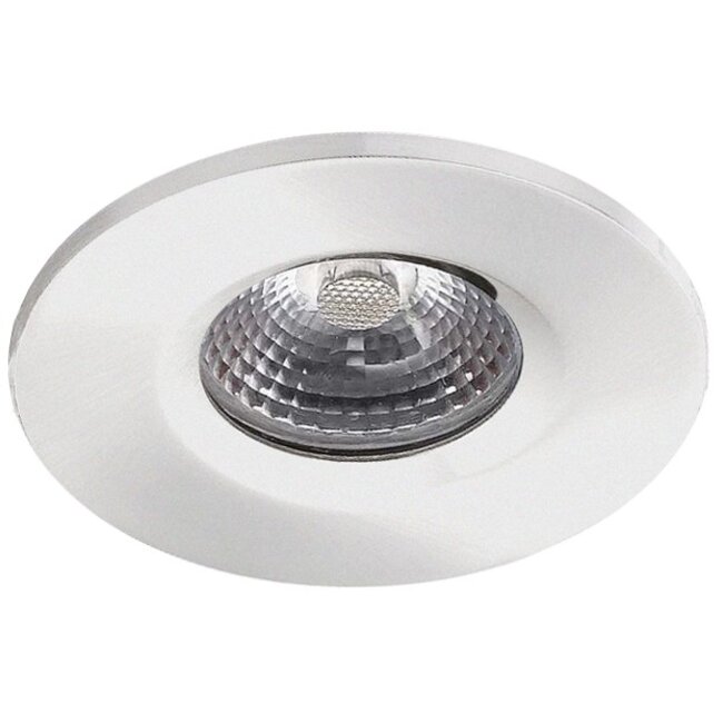 Complete set van 3 stuks Witte Badkamer Inbouw LED spot Kreta 8W, dimbaar (IP65)