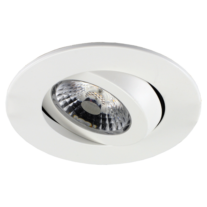 Yoghurt Vervelend Editie LED inbouwspot Gyro 8W, dimbaar en 360 graden richtbaar, IP44 - 123ledspots  BV