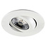 Set van 3 stuks LED inbouwspot Gyro 8W, dimbaar en 360 graden richtbaar