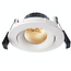 Inbouw Ledspot Wenen Mat-Wit, 8 Watt, Dimbaar, Warm Wit licht , IP44 , geschikt voor de badkamer.