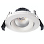 Inbouw Ledspot Wenen Mat-Wit, 8 Watt, Dimbaar, Warm Wit licht , IP44 , geschikt voor de badkamer.