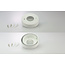 Set van 4 Cabinet Led Opbouwspot warm wit, witte uitvoering IP44, dimbaar