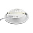 Set van 5 Cabinet Led Inbouwspots warm wit, witte uitvoering IP44, dimbaar