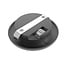 Set van 2 Cabinet Led Inbouwspot warm wit, zwarte uitvoering IP44, dimbaar