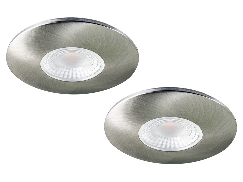 Set van 2 Cabinet Led Inbouwspot IP44