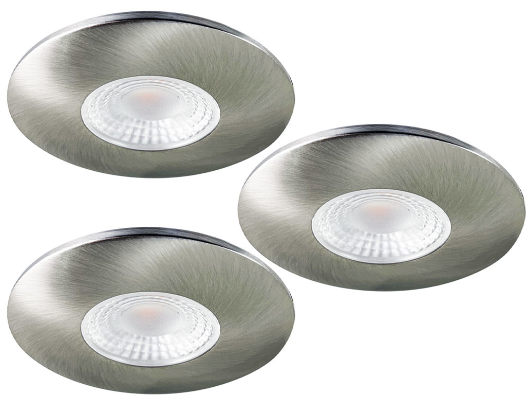 Set van 3 Cabinet Led inbouwspot IP44