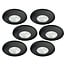 Set van 6 Cabinet Led Inbouwspot IP44