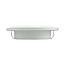 Set van 4 Cabinet Led Inbouwspots warm wit, witte uitvoering IP44, dimbaar