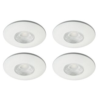 Set van 4 Cabinet Led Inbouwspot IP44
