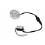 Set van 3 stuks dimbare mini inbouwLEDspot, warm wit, 1x3W Kantelbaar IP44