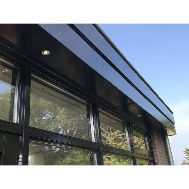 Set van 4 stuks dimbare mini inbouwLEDspot, warm wit, 1x3W Kantelbaar IP44