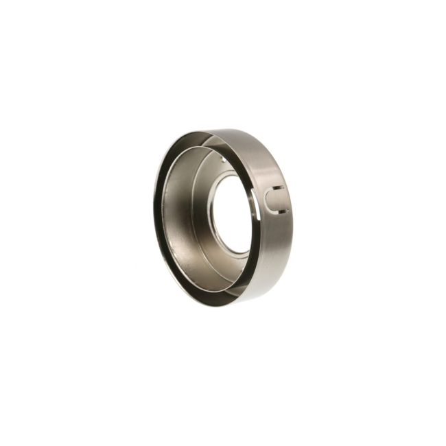 Set van 2 Cabinet Led opbouwspot warm wit, rvs uitvoering IP44, Dimbaar