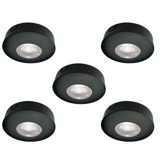 Set van 5 Cabinet Led Opbouwspot IP44