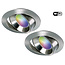 Ansell Set van 2 stuks RVS Wifi. RGB en dimtone inbouwspots, 5,5 W. Dimbaar via app of afstandsbediening