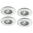 Set van 4 stuks Badkamer LEDspot Venetië,  IP65