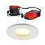 Set van 6 stuks badkamer LEDspot Venetië, IP65 Dimbaar, Witte uitvoering, Warm wit licht