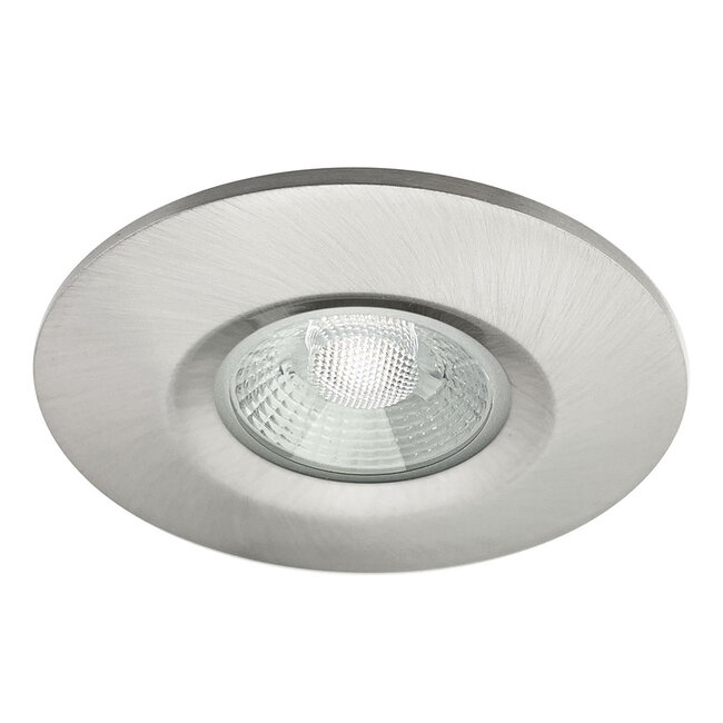 Set van 3 stuks badkamer LEDspot Venetië, IP65 Dimbaar, rvs uitvoering, Warm wit licht